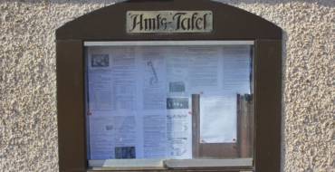 Amtliche Bekanntmachung: Einladung zur Sitzung des Gemeinderates am 18.07.2022