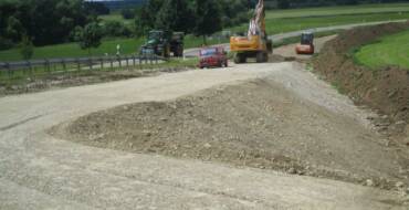 Radweg zwischen Westerheim u. Günz