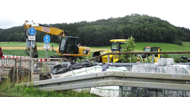 Radweg zwischen Westerheim u. Günz
