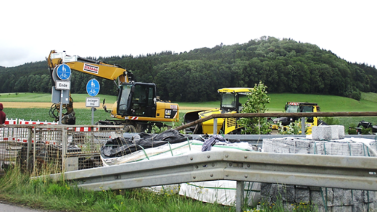 Radweg zwischen Westerheim u. Günz