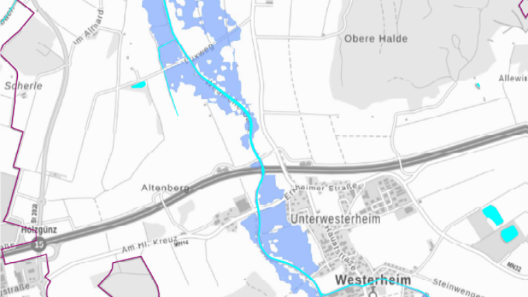 Neufestsetzung Überschwemmungsgebiet für die Günz