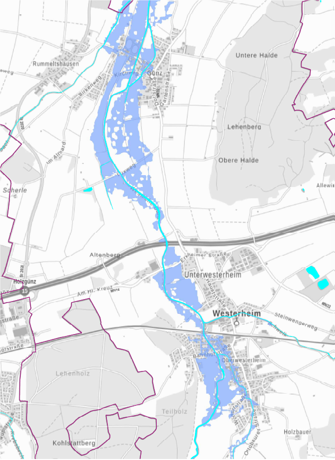 Neufestsetzung Überschwemmungsgebiet für die Günz