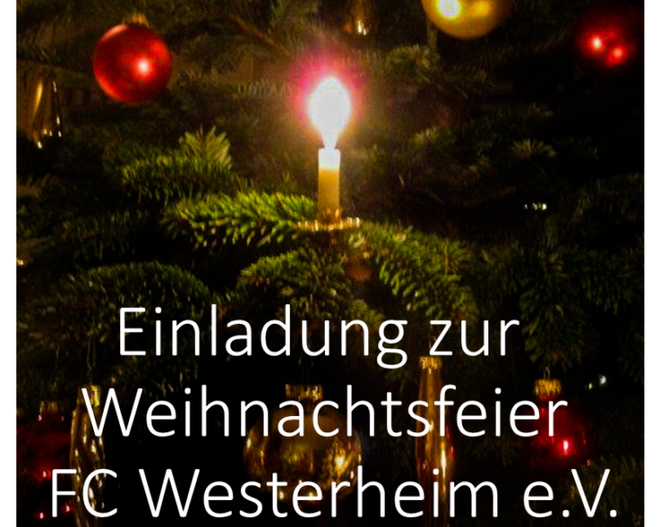 Weihnachtsfeier FC Westerheim e.V.