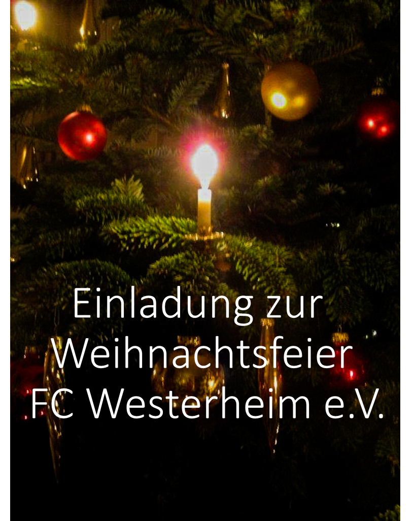 Bild Weihnachtsfeier • Gemeinde Westerheim