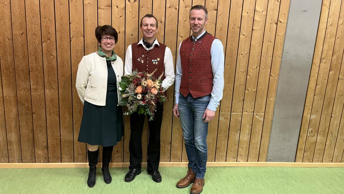 25-jähriges Jubiläum unseres Dirigenten der Westerheimer Musikanten e. V.
