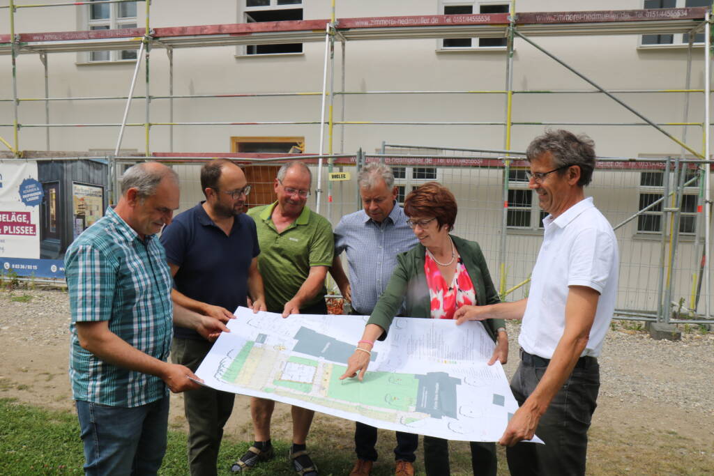Dorferneuerung Westerheim - Neugestaltung Kirchplatz Westerheim