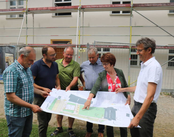 Dorferneuerung Westerheim – Neugestaltung Kirchplatz Westerheim