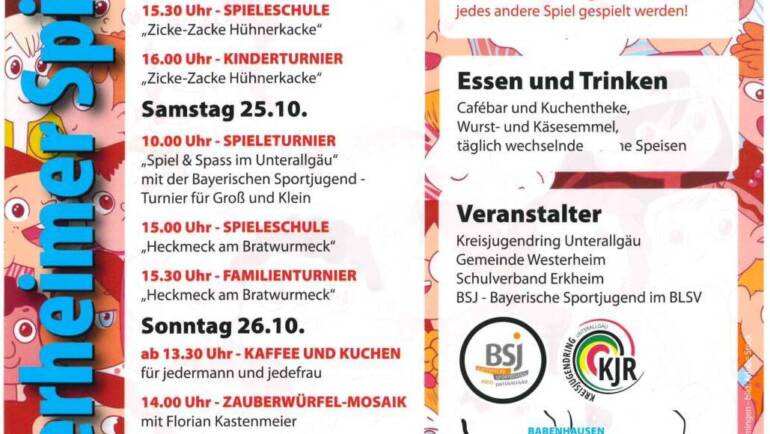 9. Westerheimer Spieletage