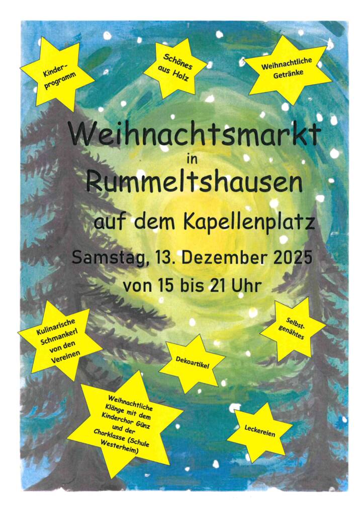 Weihnachtsmarkt Rummeltshausen