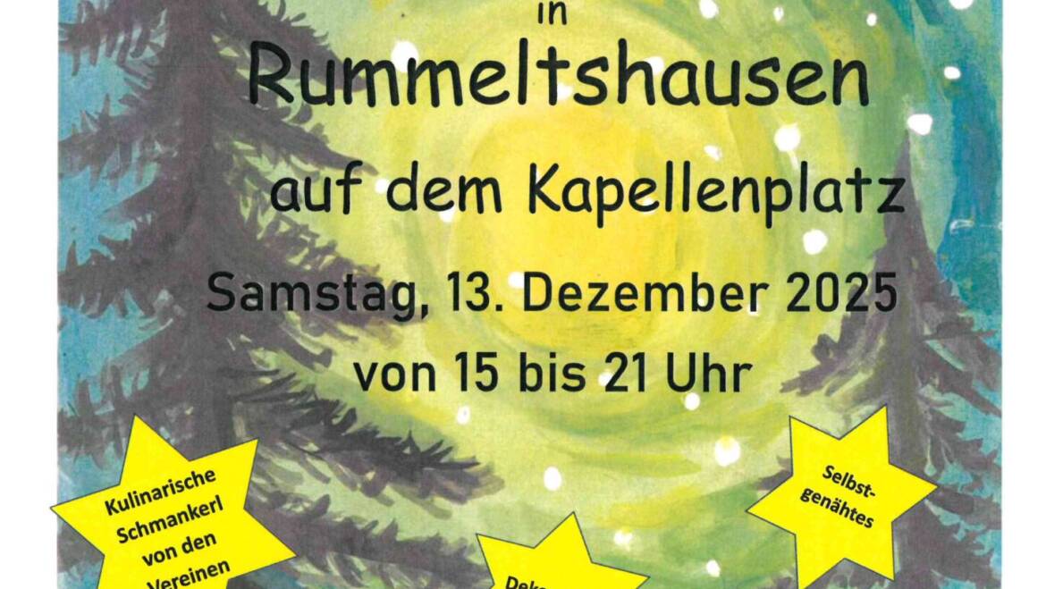 Weihnachtsmarkt Rummeltshausen