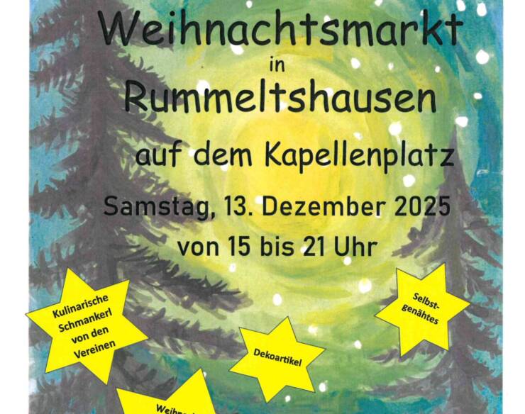 Weihnachtsmarkt Rummeltshausen