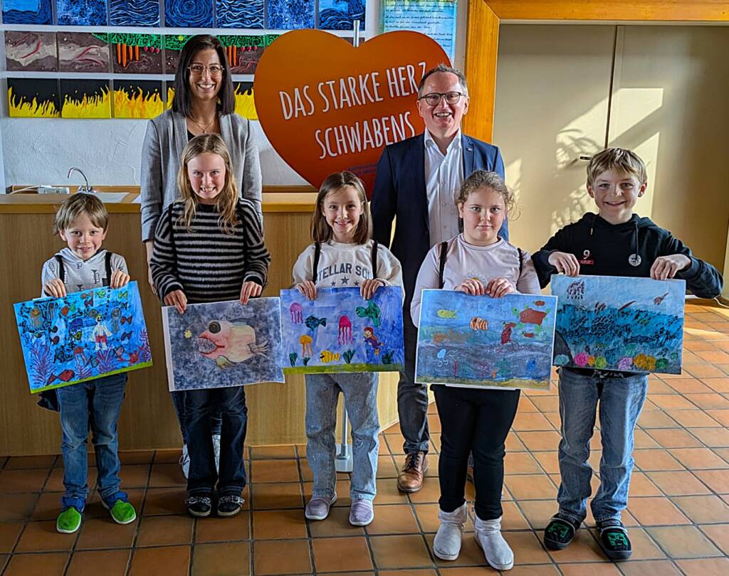 Grundschule Westerheim - Internationalen Jugendwettbewerbs der Raiffeisenbanken